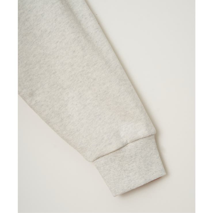 【インフルエンサー着用】チェーンステッチ刺繍ロゴ裏毛プルオーバー | Lbc with Life | 詳細画像35 