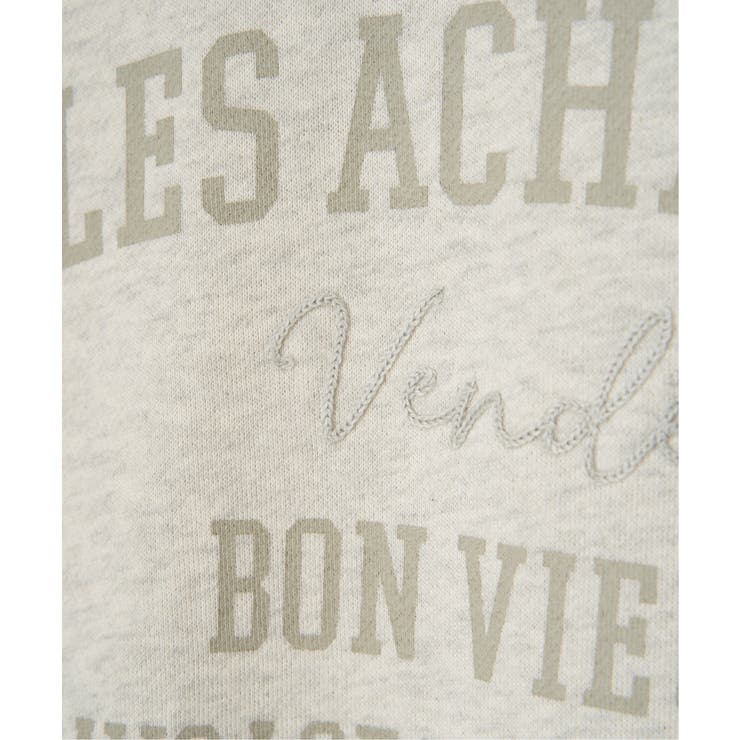 【インフルエンサー着用】チェーンステッチ刺繍ロゴ裏毛プルオーバー | Lbc with Life | 詳細画像37 