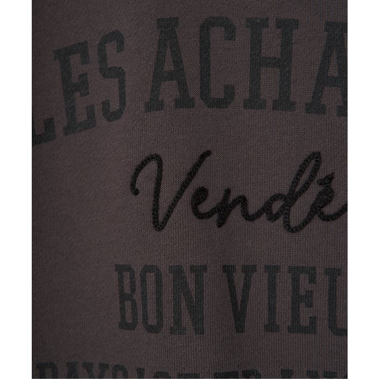 【インフルエンサー着用】チェーンステッチ刺繍ロゴ裏毛プルオーバー | Lbc with Life | 詳細画像38 