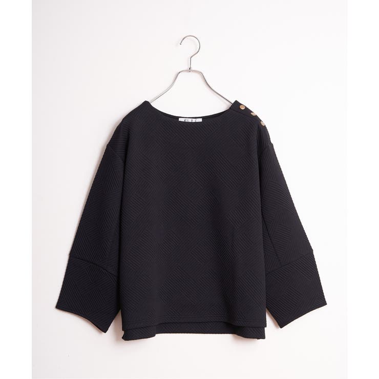 幾何学ジャカード袖パフプルオーバー | Lbc with Life | 詳細画像21 