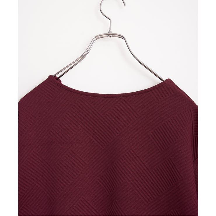 幾何学ジャカード袖パフプルオーバー | Lbc with Life | 詳細画像29 