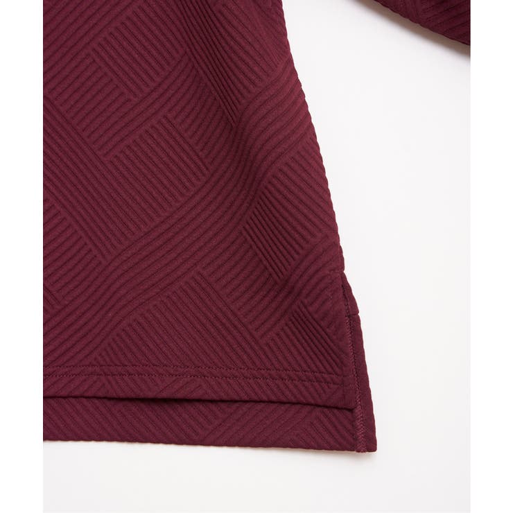 幾何学ジャカード袖パフプルオーバー | Lbc with Life | 詳細画像30 