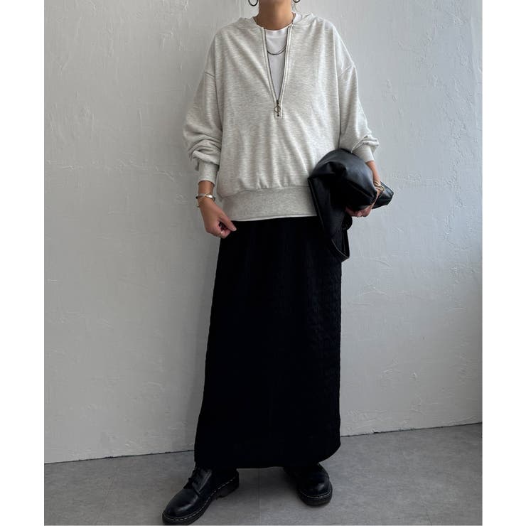 ハーフジップ裏毛プルオーバー | Lbc with Life | 詳細画像28 