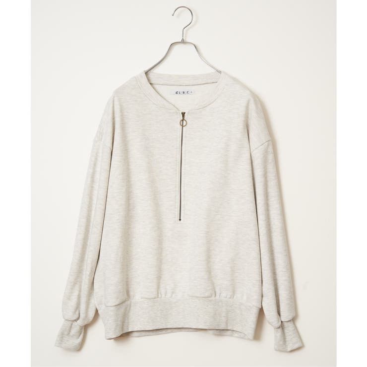 ハーフジップ裏毛プルオーバー | Lbc with Life | 詳細画像29 