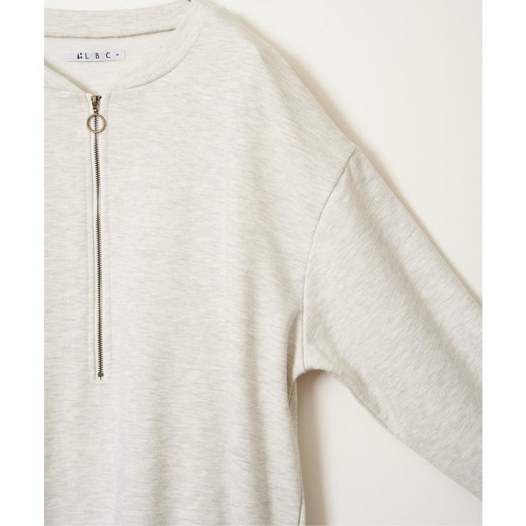 ハーフジップ裏毛プルオーバー | Lbc with Life | 詳細画像33 