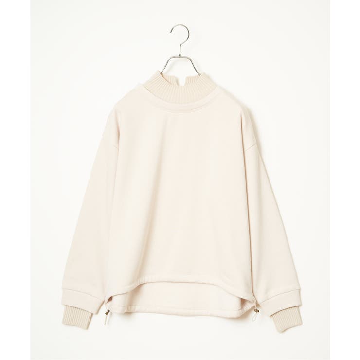 裏起毛ドロストニット切り替えプルオーバー | Lbc with Life | 詳細画像7 