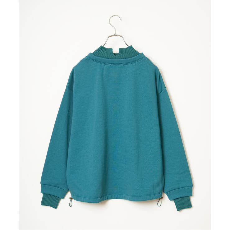 裏起毛ドロストニット切り替えプルオーバー | Lbc with Life | 詳細画像12 