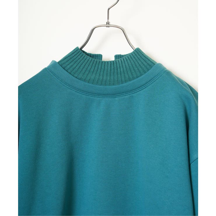 裏起毛ドロストニット切り替えプルオーバー | Lbc with Life | 詳細画像13 