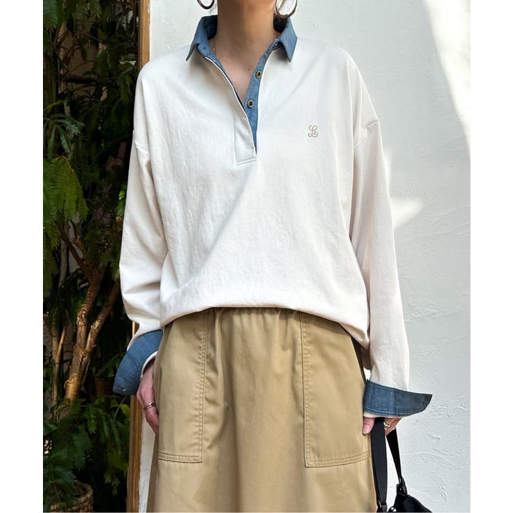 ミニロゴ刺繍ラガープルオーバー | Lbc with Life | 詳細画像1 