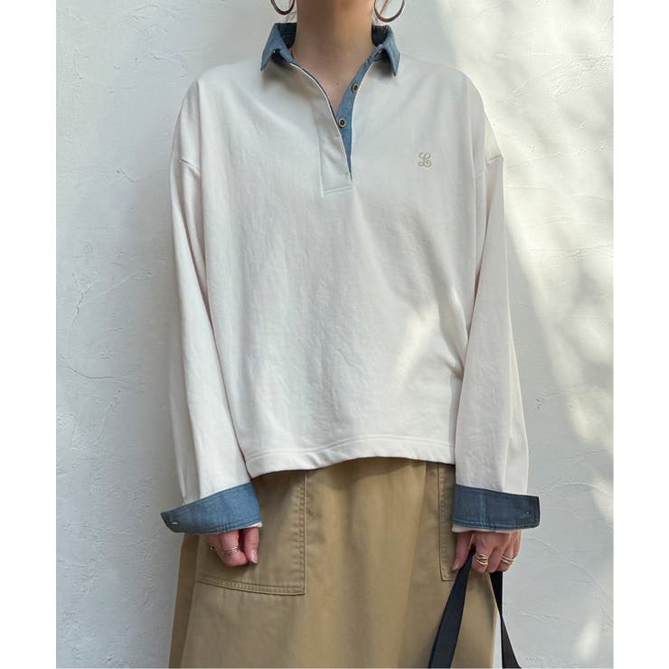 ミニロゴ刺繍ラガープルオーバー | Lbc with Life | 詳細画像2 