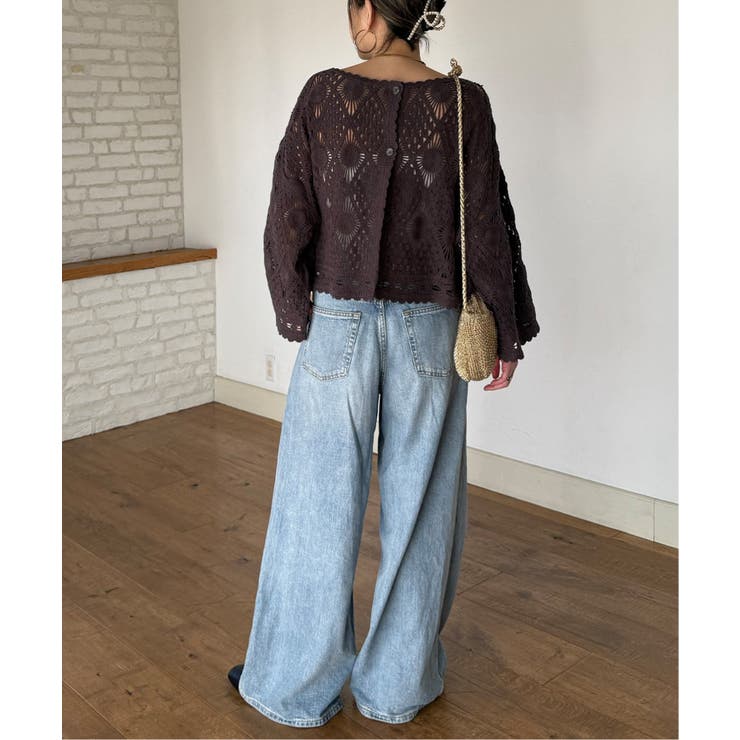 モチーフレース2WAYカーデプルオーバー | Lbc with Life | 詳細画像11 