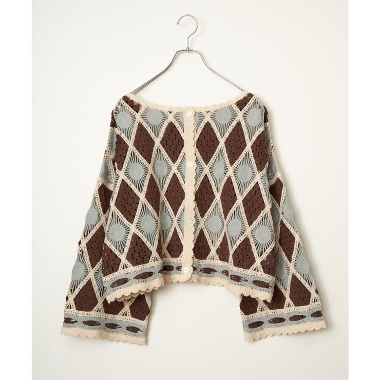 モチーフレース2WAYカーデプルオーバー | Lbc with Life | 詳細画像30 