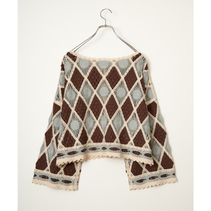 モチーフレース2WAYカーデプルオーバー | Lbc with Life | 詳細画像31 