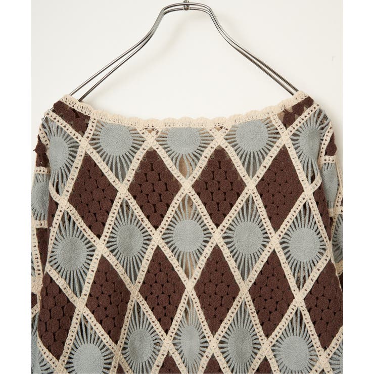 モチーフレース2WAYカーデプルオーバー | Lbc with Life | 詳細画像33 