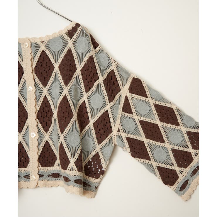 モチーフレース2WAYカーデプルオーバー | Lbc with Life | 詳細画像34 