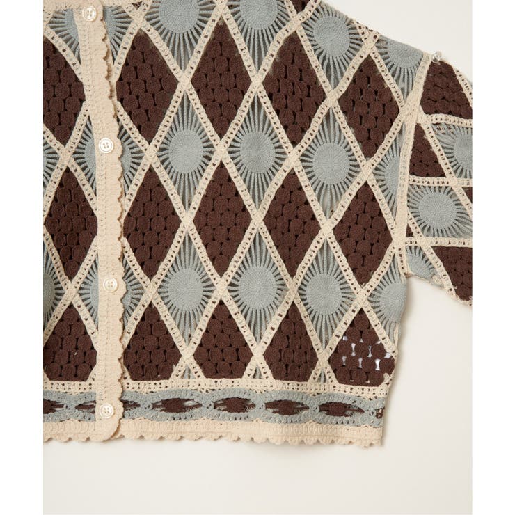 モチーフレース2WAYカーデプルオーバー | Lbc with Life | 詳細画像36 