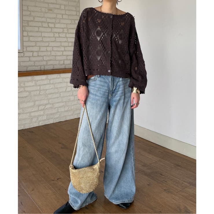 モチーフレース2WAYカーデプルオーバー | Lbc with Life | 詳細画像6 