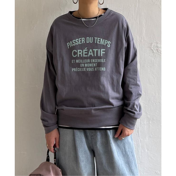 コットンロゴトレーナーTEE | Lbc with Life | 詳細画像6 