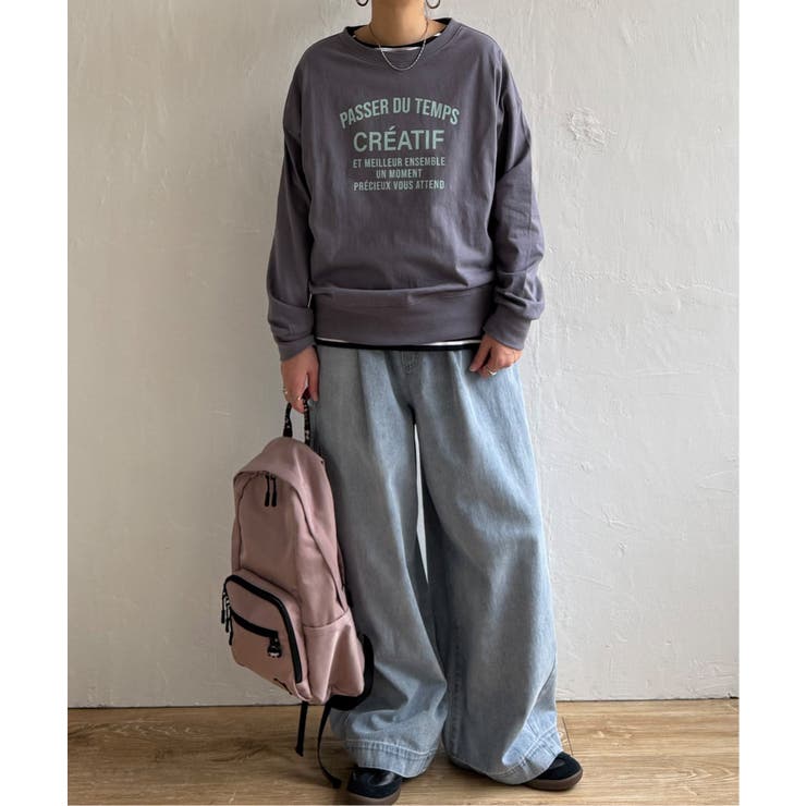 コットンロゴトレーナーTEE | Lbc with Life | 詳細画像7 