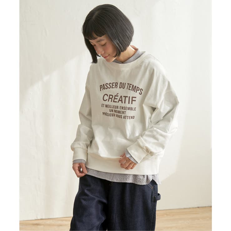 コットンロゴトレーナーTEE | Lbc with Life | 詳細画像8 