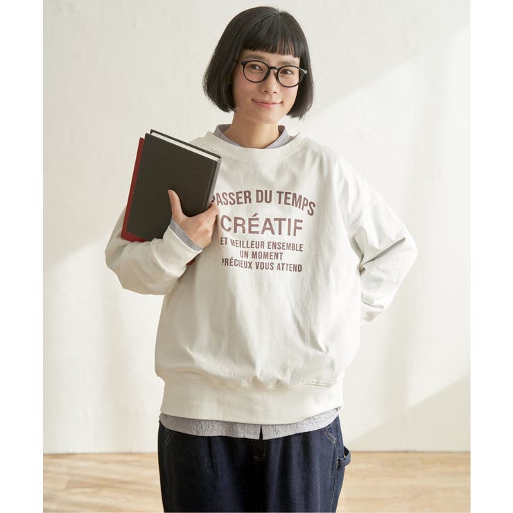 コットンロゴトレーナーTEE | Lbc with Life | 詳細画像10 