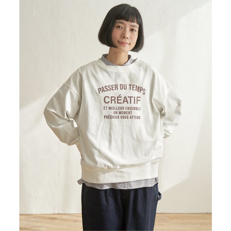 コットンロゴトレーナーTEE | Lbc with Life | 詳細画像11 