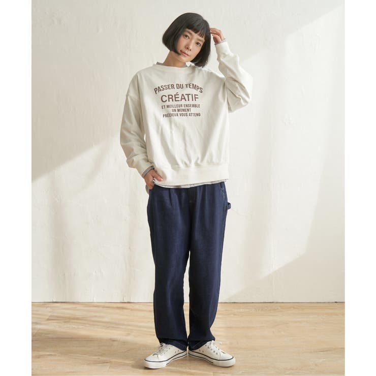 コットンロゴトレーナーTEE | Lbc with Life | 詳細画像12 