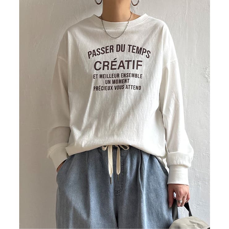 コットンロゴトレーナーTEE | Lbc with Life | 詳細画像14 