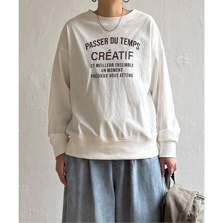 コットンロゴトレーナーTEE | Lbc with Life | 詳細画像15 