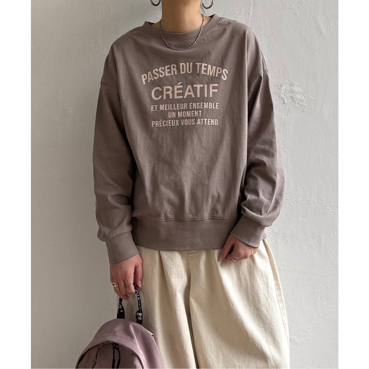 コットンロゴトレーナーTEE | Lbc with Life | 詳細画像27 