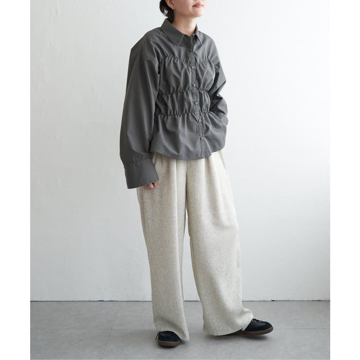 ブロードシャーリングシャツ | VENCE share style【WOMEN】 | 詳細画像17 