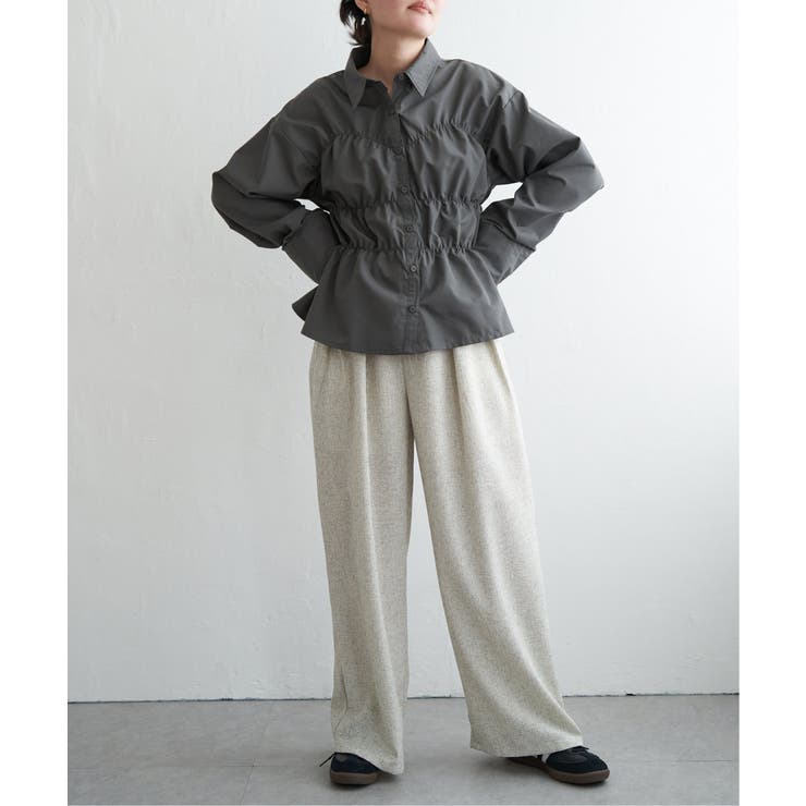 ブロードシャーリングシャツ | VENCE share style【WOMEN】 | 詳細画像18 