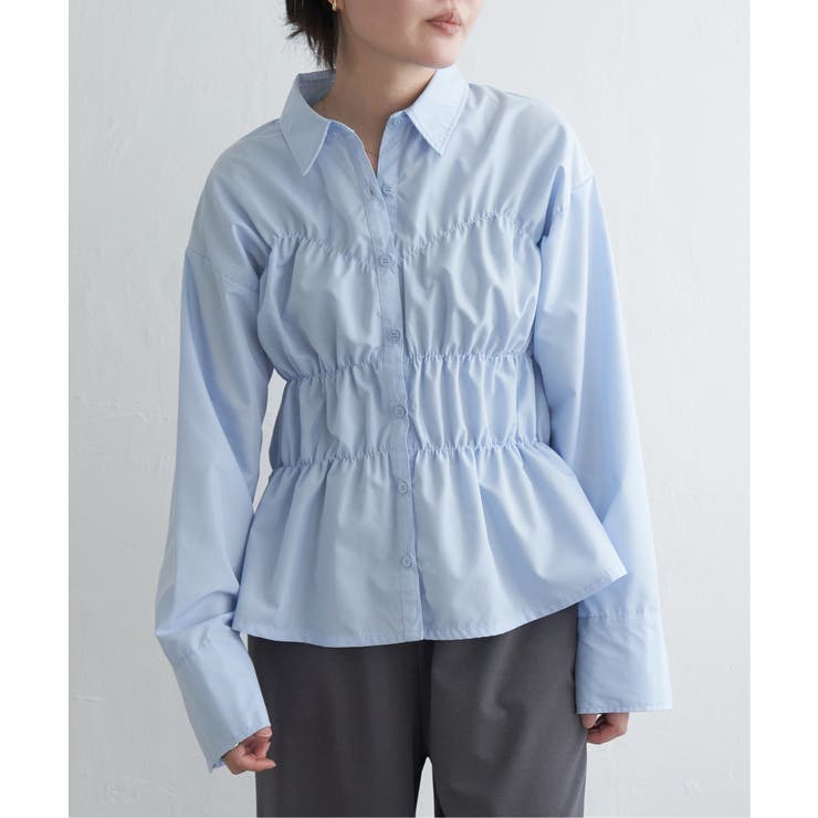 ブロードシャーリングシャツ | VENCE share style【WOMEN】 | 詳細画像24 