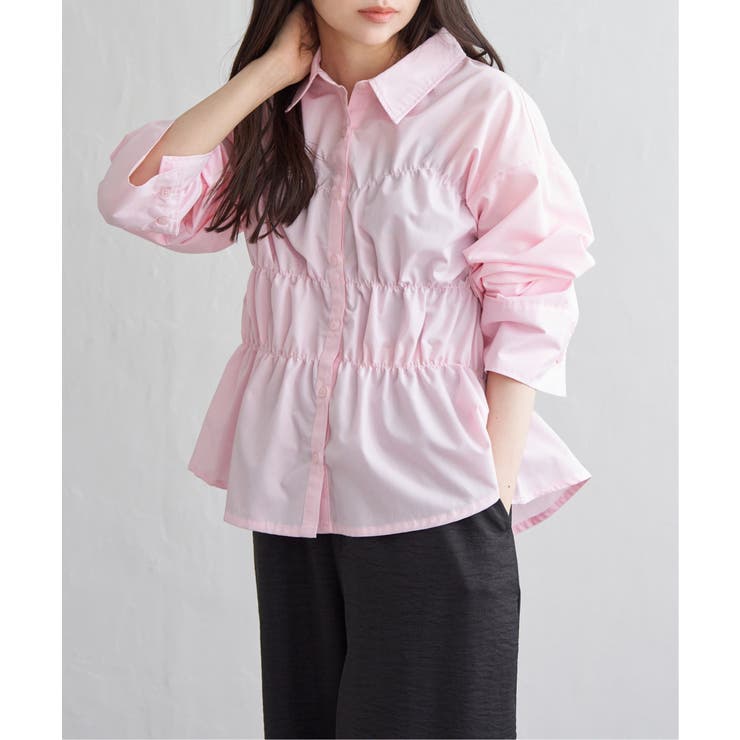 ブロードシャーリングシャツ | VENCE share style【WOMEN】 | 詳細画像1 