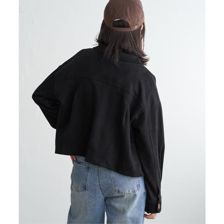 カットスェードオーバーシャツ | VENCE share style【WOMEN】 | 詳細画像15 