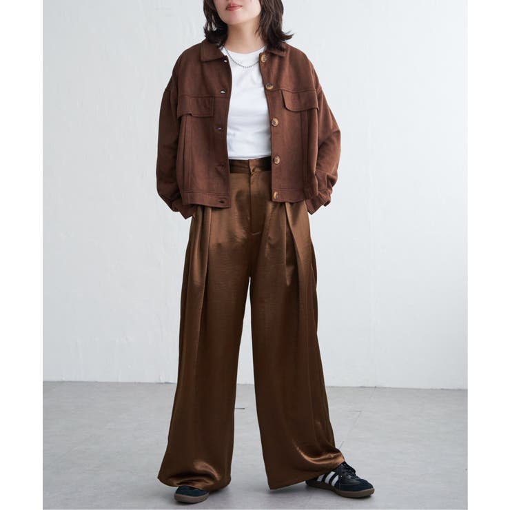 カットスェードオーバーシャツ | VENCE share style【WOMEN】 | 詳細画像21 