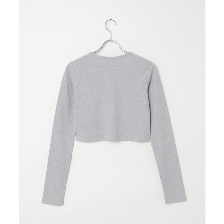 テレコハーフジップクロップドプルオーバー | VENCE share style【WOMEN】 | 詳細画像31 