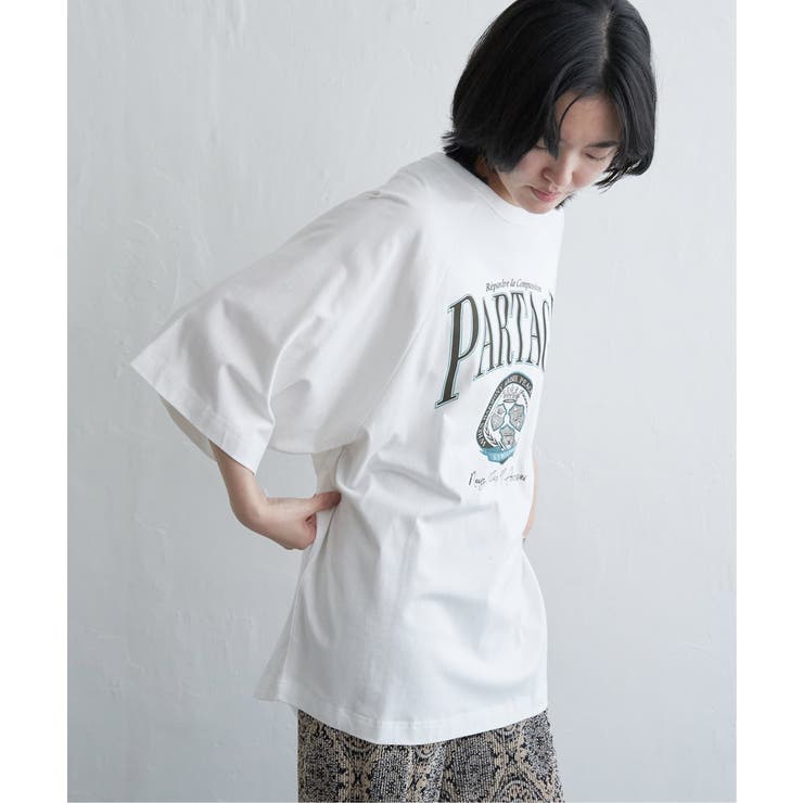 カレッジ配色ラグランT | VENCE share style【WOMEN】 | 詳細画像7 