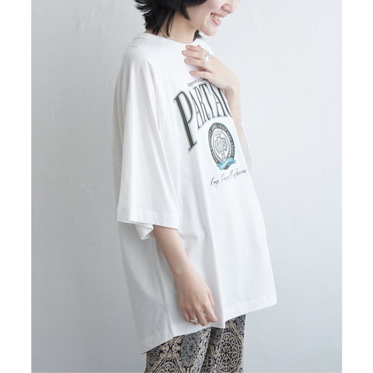 カレッジ配色ラグランT | VENCE share style【WOMEN】 | 詳細画像8 