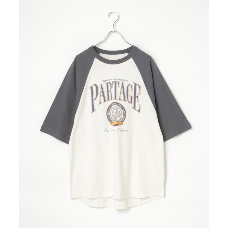 カレッジ配色ラグランT | VENCE share style【WOMEN】 | 詳細画像21 