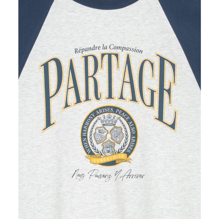 カレッジ配色ラグランT | VENCE share style【WOMEN】 | 詳細画像25 