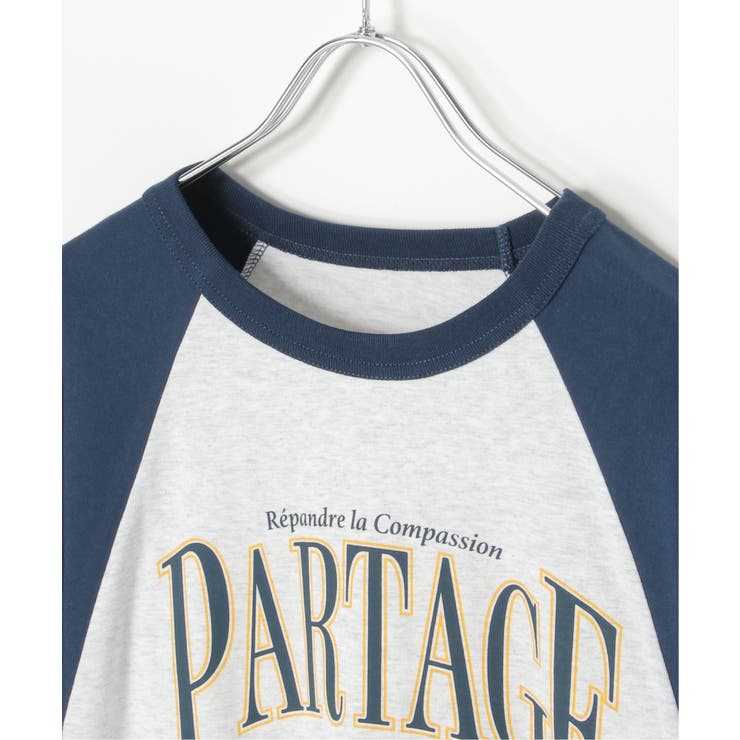 カレッジ配色ラグランT | VENCE share style【WOMEN】 | 詳細画像26 