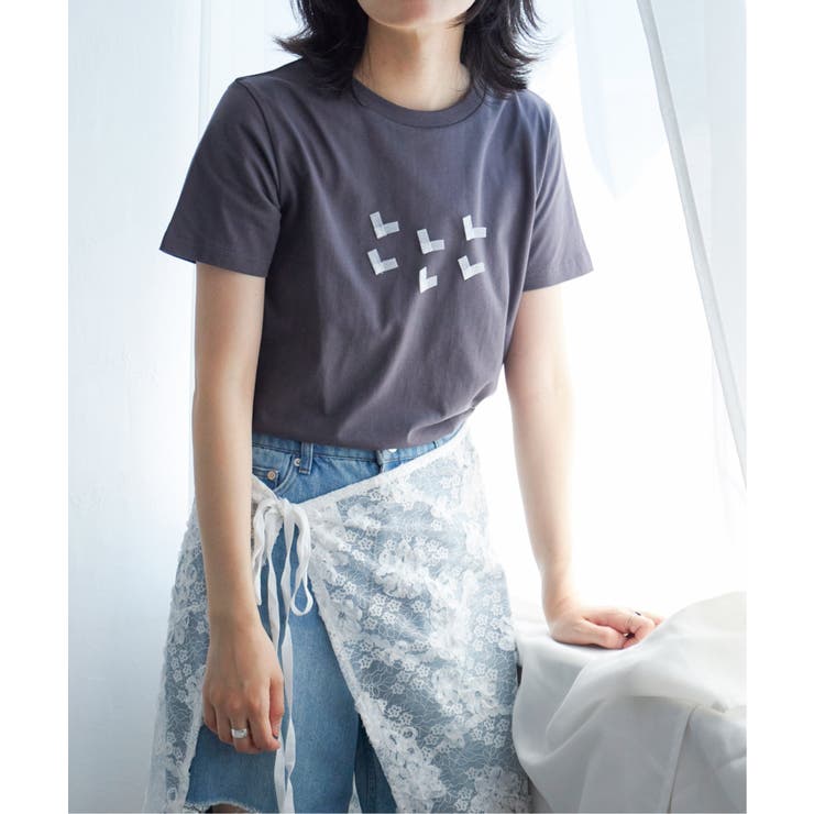 オーガンジーハートTシャツ | VENCE share style【WOMEN】 | 詳細画像8 