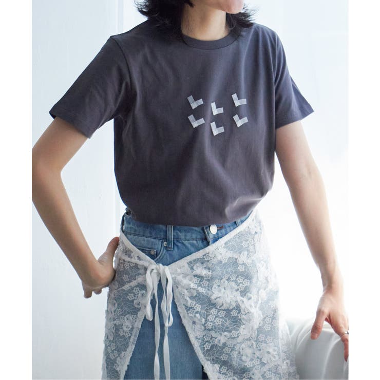 オーガンジーハートTシャツ | VENCE share style【WOMEN】 | 詳細画像9 