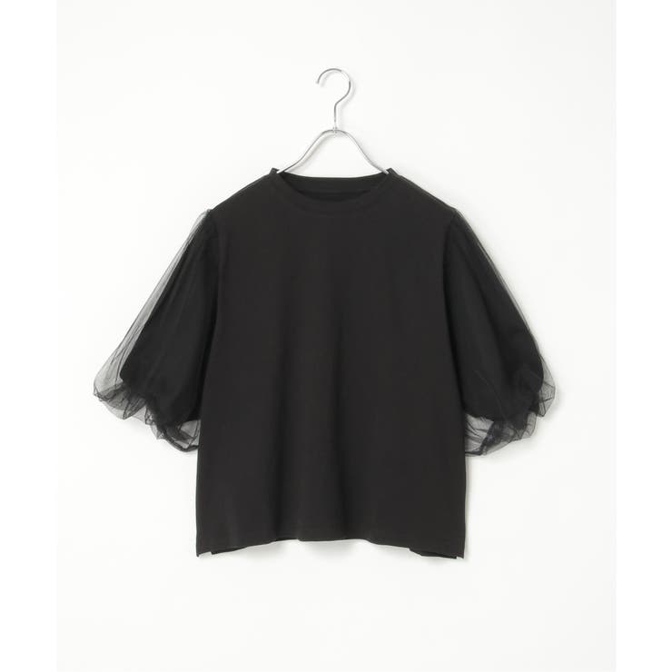 チュールスリーブTシャツ | VENCE share style【WOMEN】 | 詳細画像34 