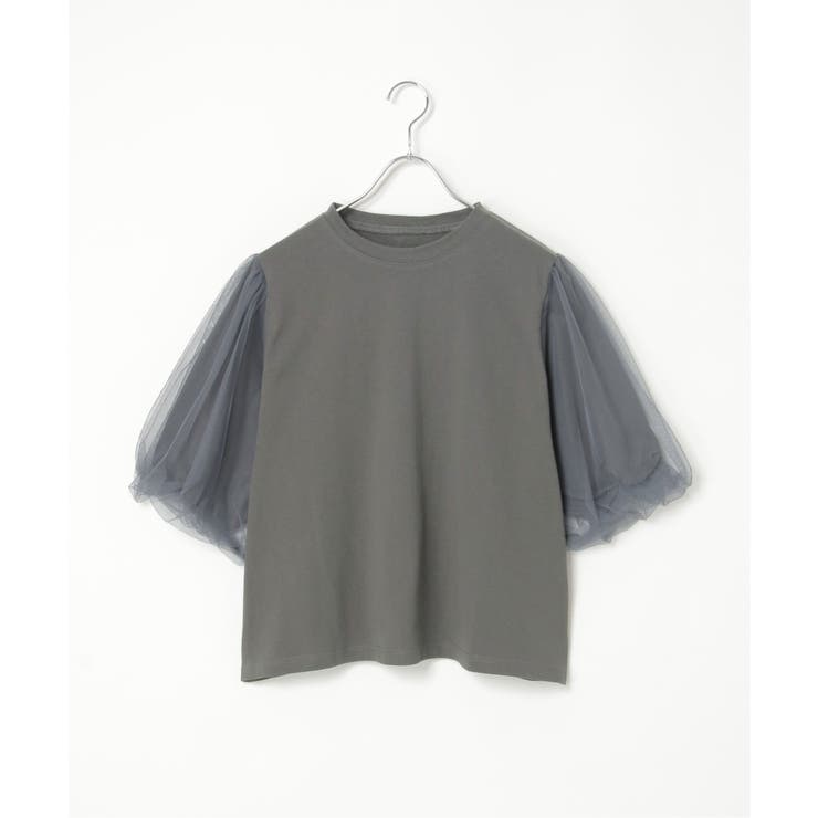 チュールスリーブTシャツ | VENCE share style【WOMEN】 | 詳細画像65 