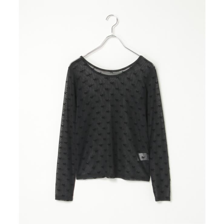 シアーリボンフロッキープルオーバー | VENCE share style【WOMEN】 | 詳細画像22 