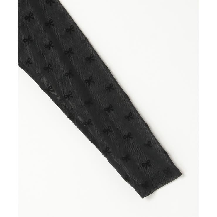 シアーリボンフロッキープルオーバー | VENCE share style【WOMEN】 | 詳細画像25 