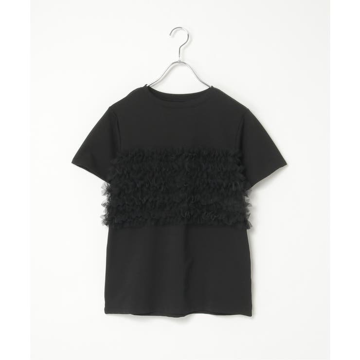 天竺チュールフリルビスチェ見えTシャツ | VENCE share style【WOMEN】 | 詳細画像21 