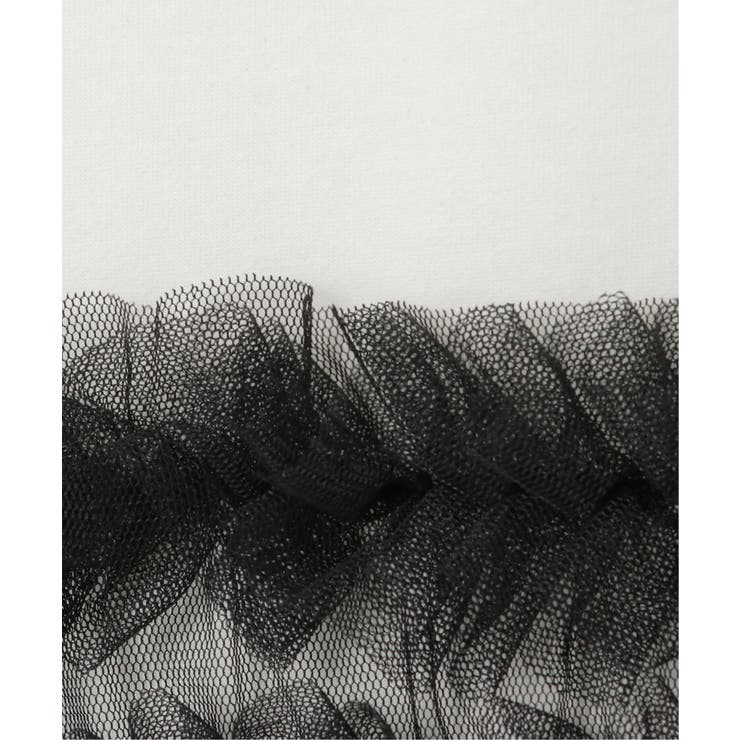 天竺チュールフリルビスチェ見えTシャツ | VENCE share style【WOMEN】 | 詳細画像29 